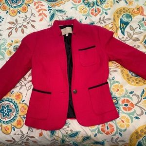 Hot pink and navy Woman’s dressy jacket-banana republic 00p
